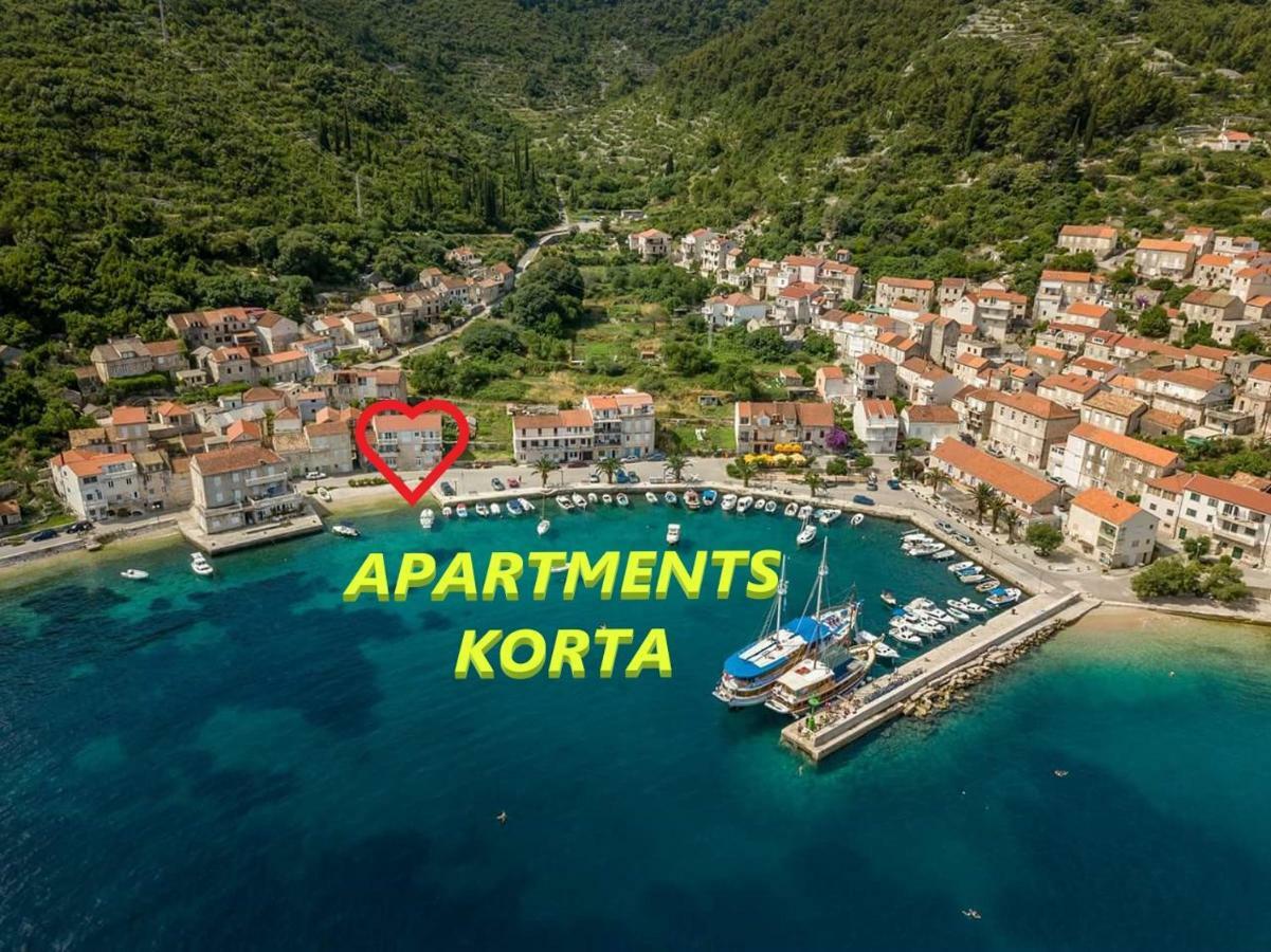 Apartments Korta Račišće 外观 照片